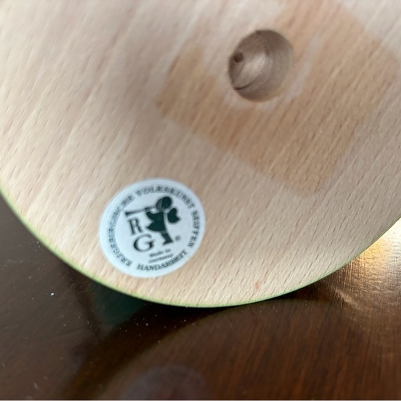 Erzgebirgische Volkskunst Seiffen German Golfer Nutcracker 8” Tall Vinta… - Picture 7 of 7